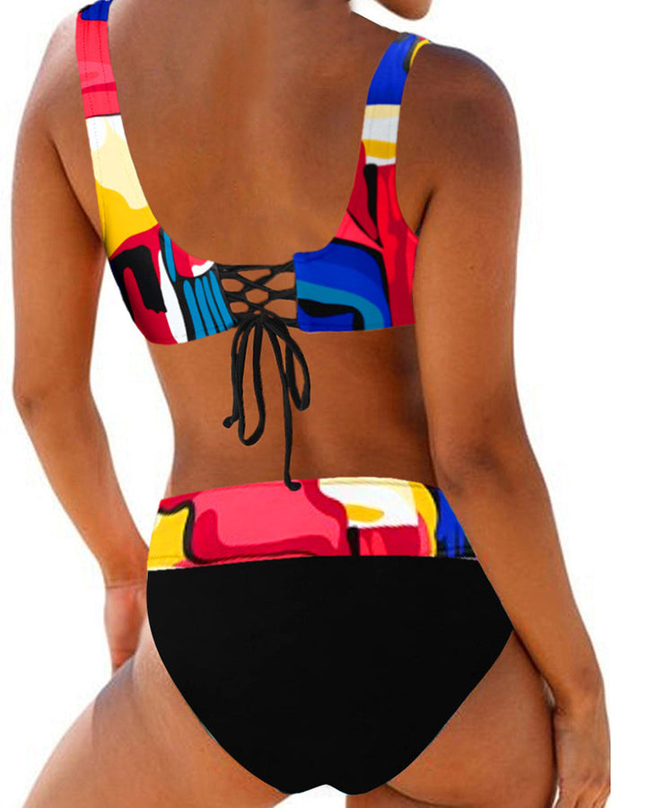 Eva - Kleurrijke en Vrolijke Bikini