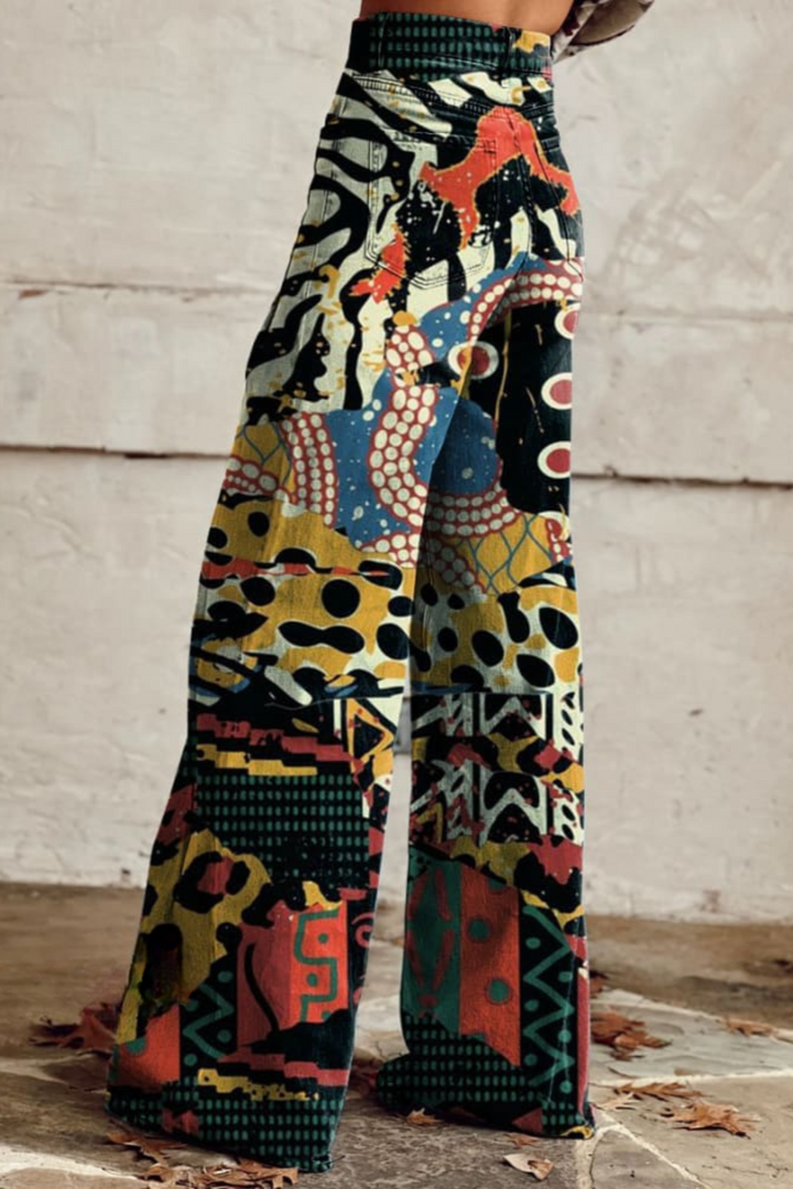 Béatrice | Boheemse Uitlopende Broek