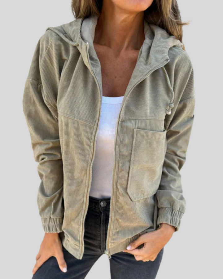 Delphine | Zachte zip-up gilet