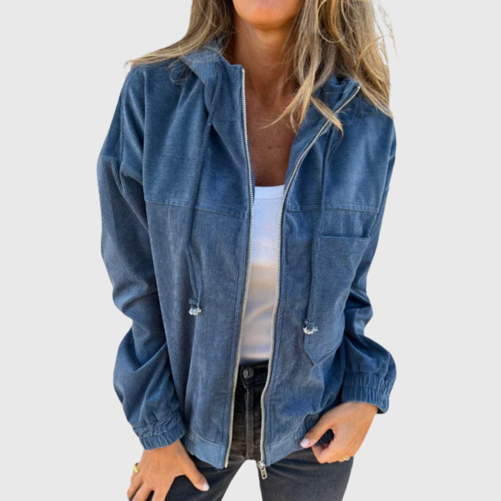 Delphine | Zachte zip-up gilet