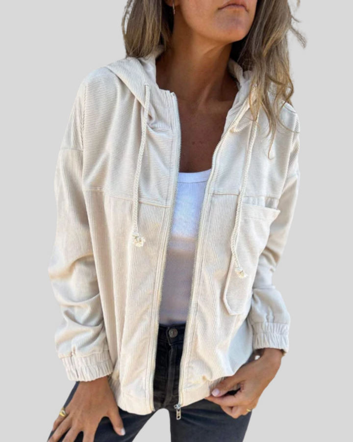 Delphine | Zachte zip-up gilet