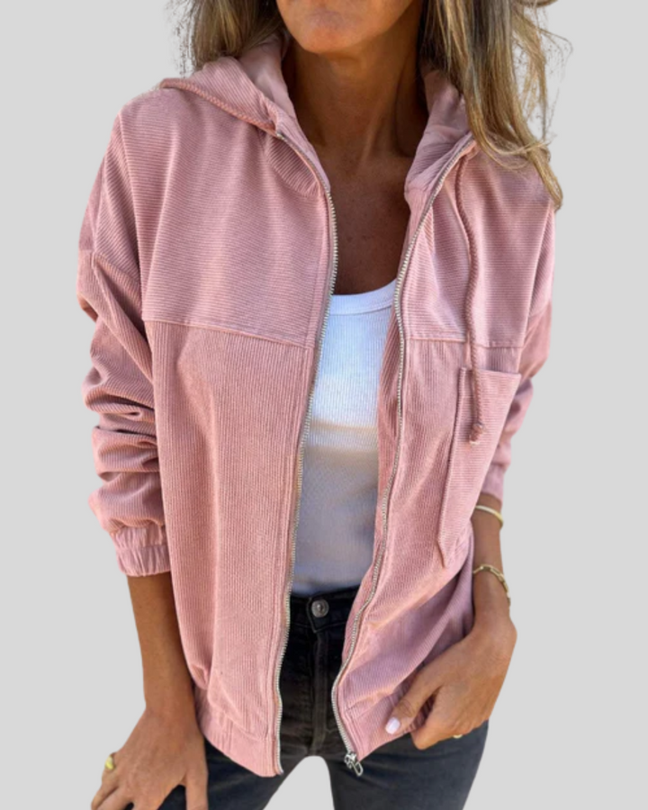 Delphine | Zachte zip-up gilet