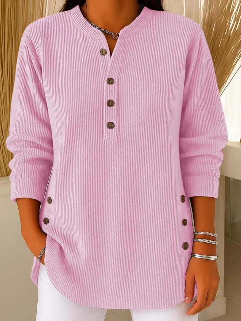 Eden - Tunique Henley Comfortabel