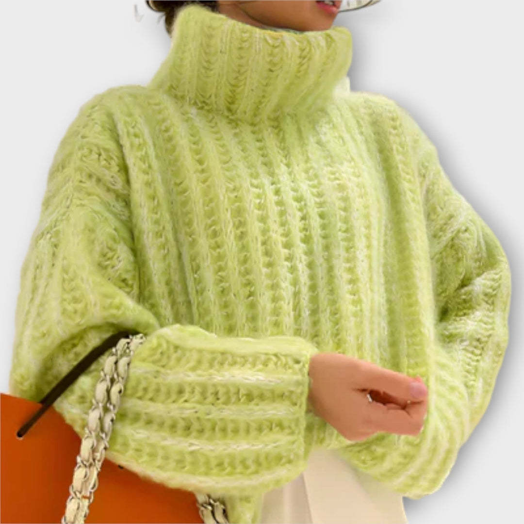 Paulina - Zachte witte hoodie met lange mouwen