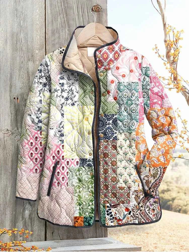 Flora - Elegante Gewatteerde Jas
