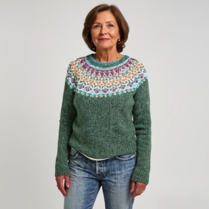 Blanche | Vintage gebreide trui
