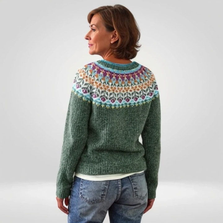 Blanche | Vintage gebreide trui