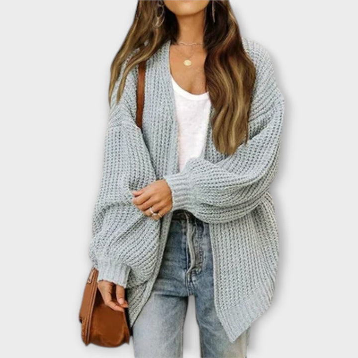 Leppa - Casual zwarte cardigan