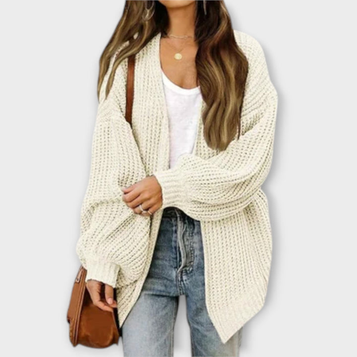 Leppa - Casual zwarte cardigan