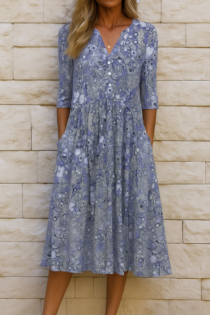 Constance | V-hals Jurk