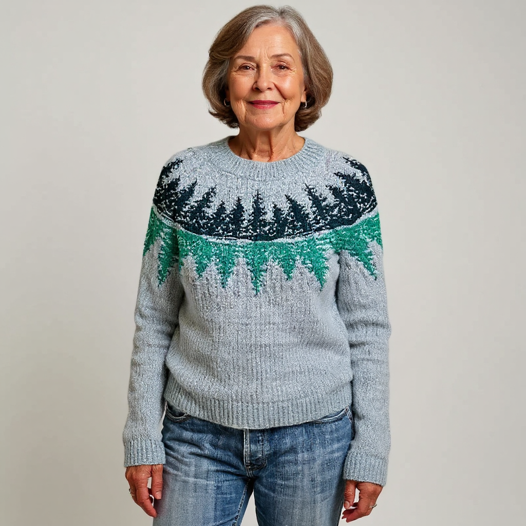 Victoire | Vintage gebreide trui