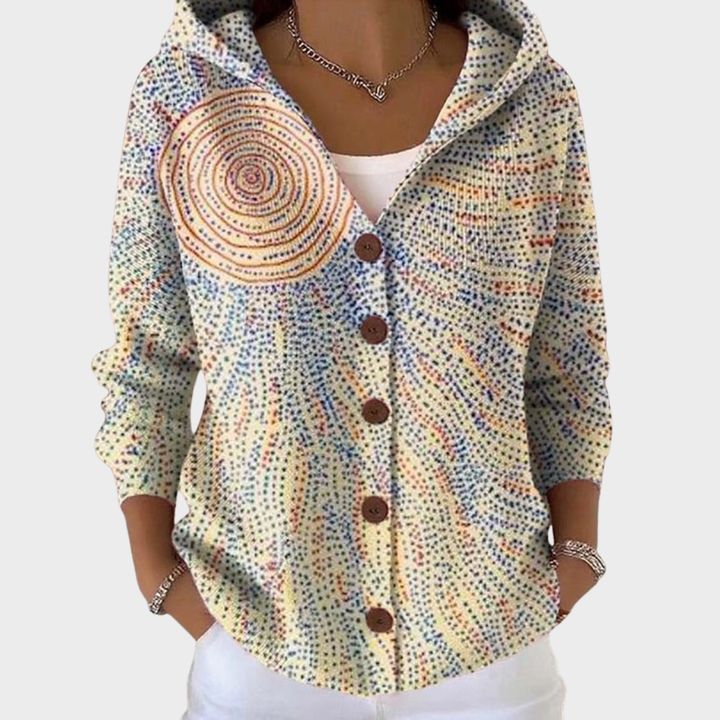 Cassidy - Lange en warme cardigan voor dames