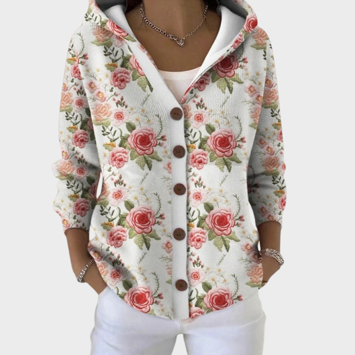Cassidy - Lange en warme cardigan voor dames