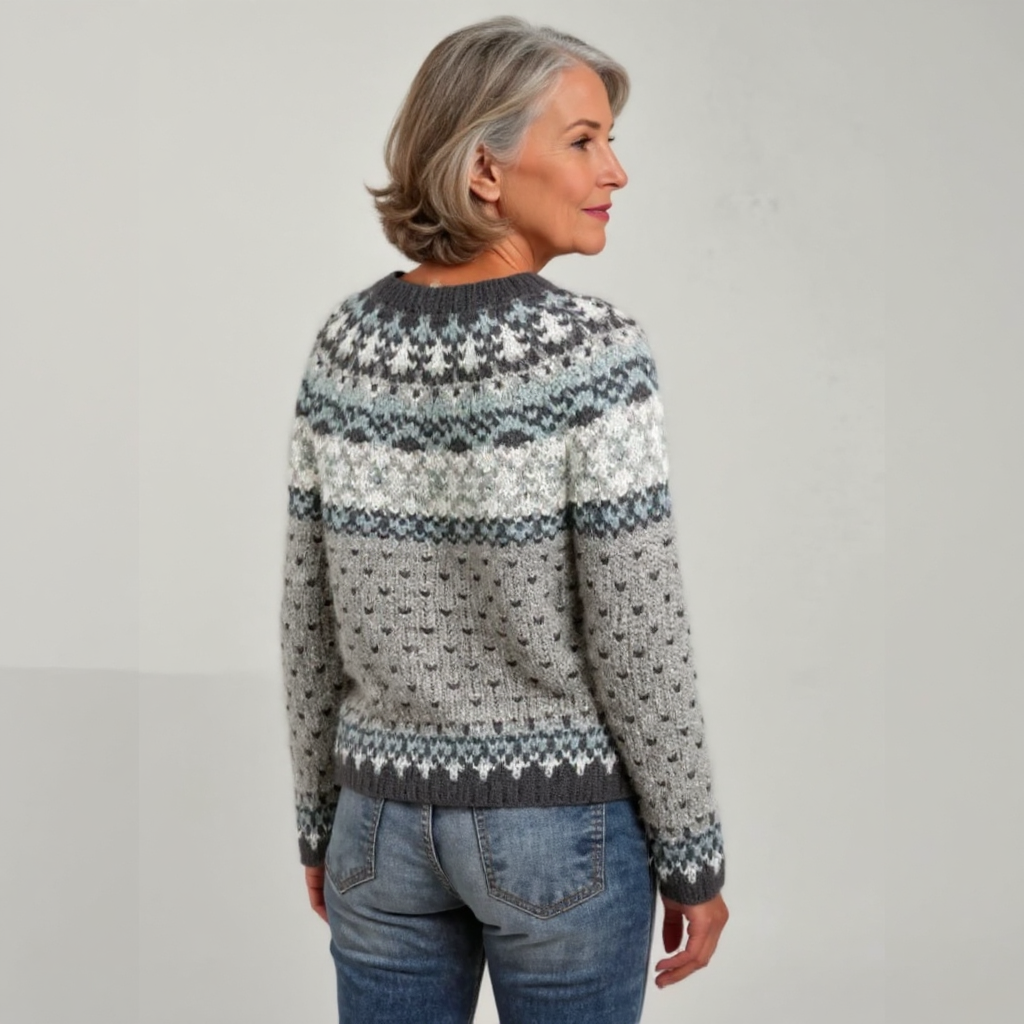 Marguerite | Vintage gebreide trui
