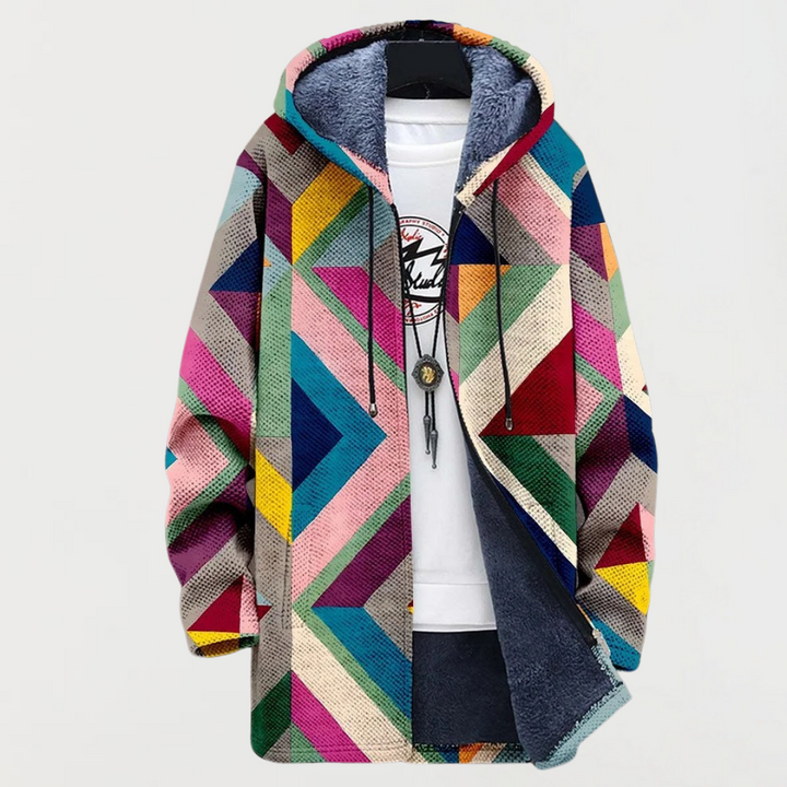 Gráinne - Sweatshirt met Geometrische Print