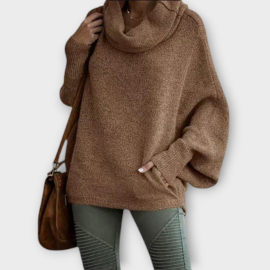Ulrike - Elegante beige coltrui