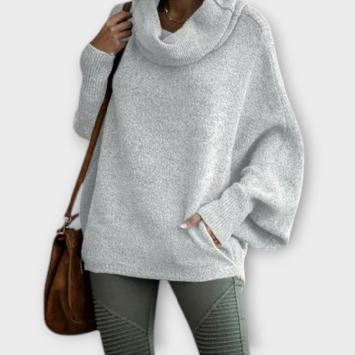 Ulrike - Elegante beige coltrui