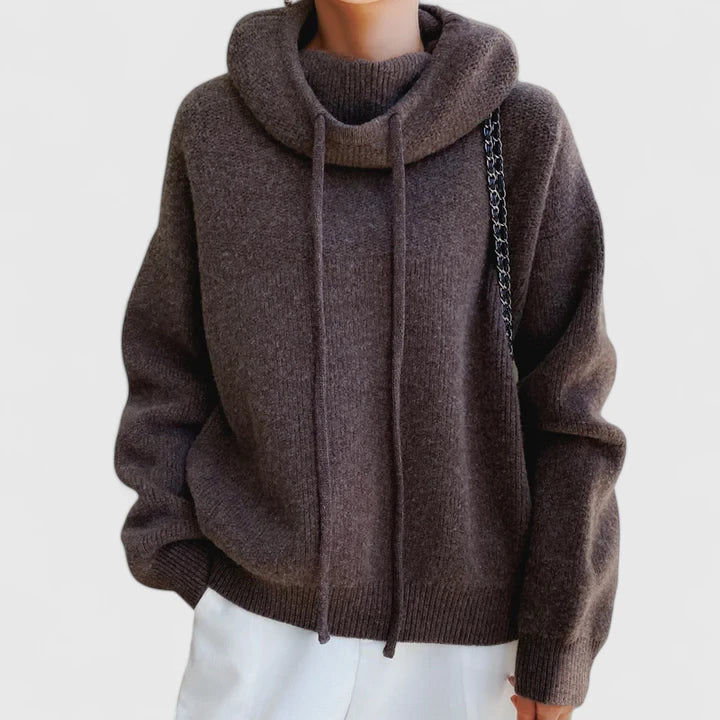 Jeanne | Comfortabele Gebreide Hoodie