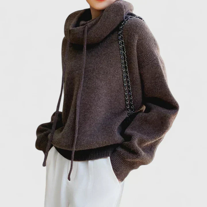 Jeanne | Comfortabele Gebreide Hoodie