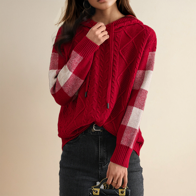 Julie | Gebreid Hoodie