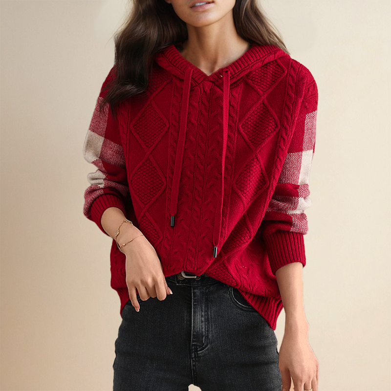 Julie | Gebreid Hoodie