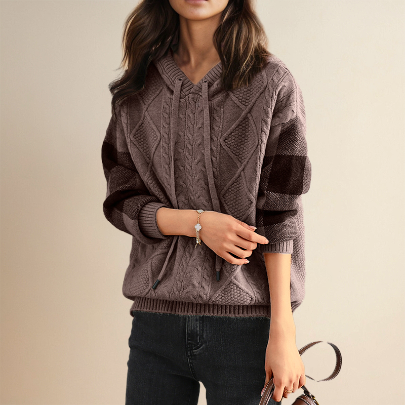 Julie | Gebreid Hoodie