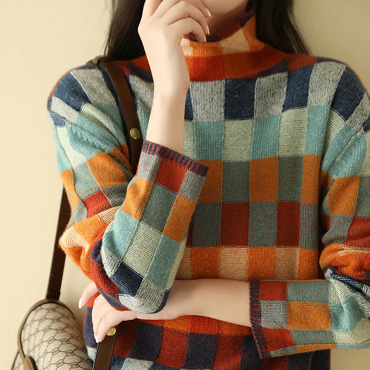 Françoise | Comfortabele retro trui