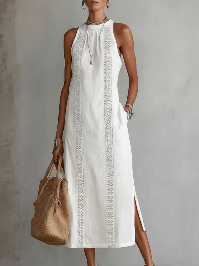Chloe | Elegante Midi Zomerjurk