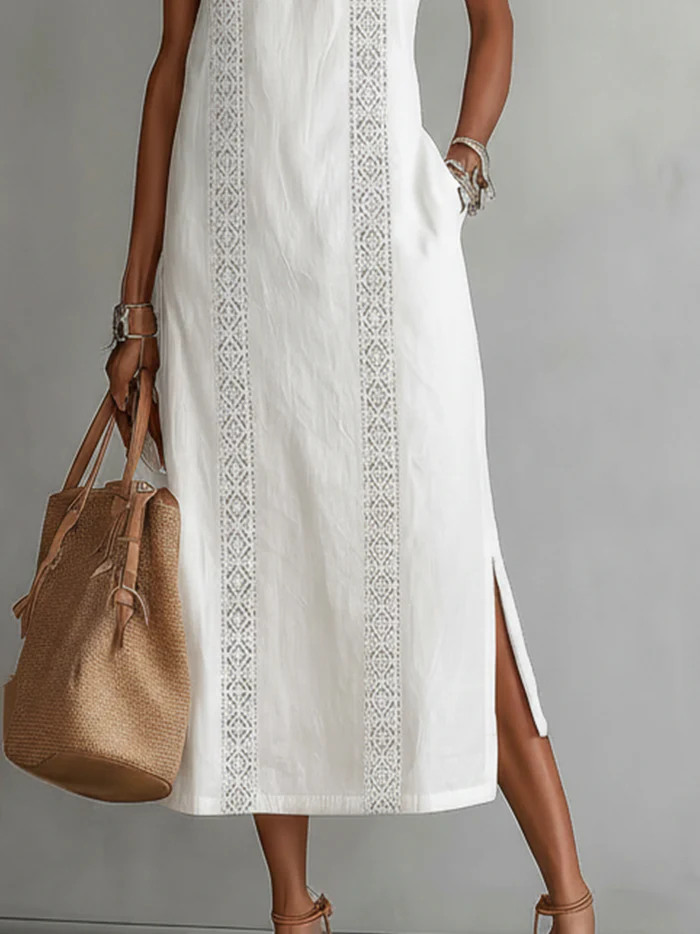 Chloe | Elegante Midi Zomerjurk