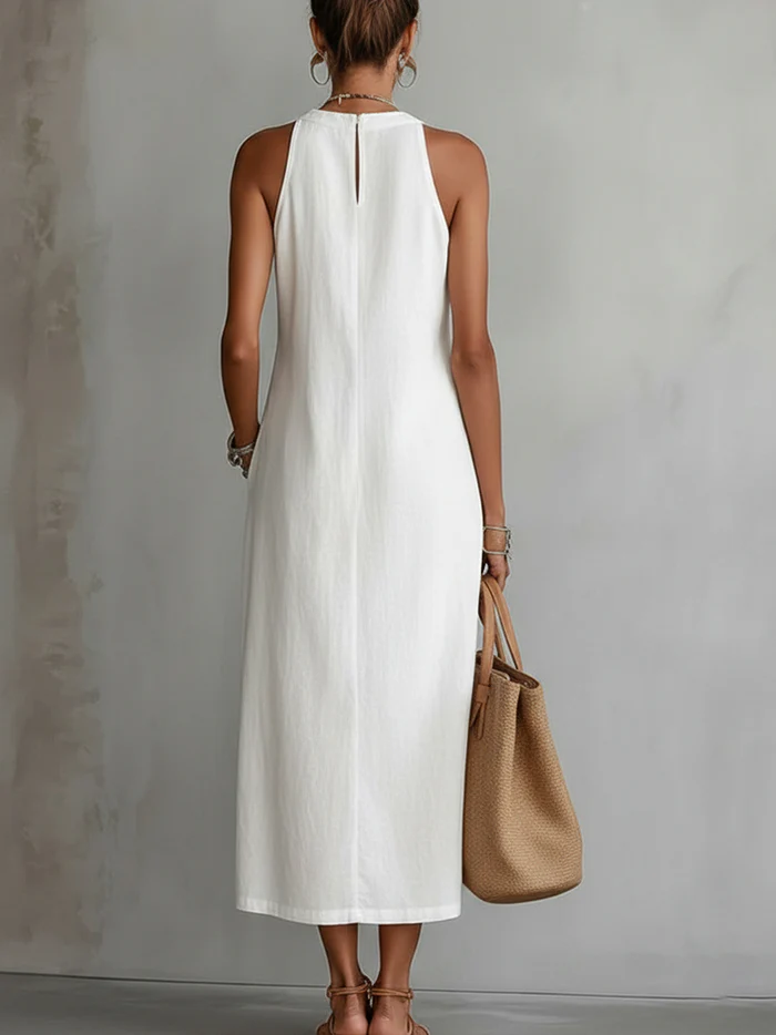 Chloe | Elegante Midi Zomerjurk