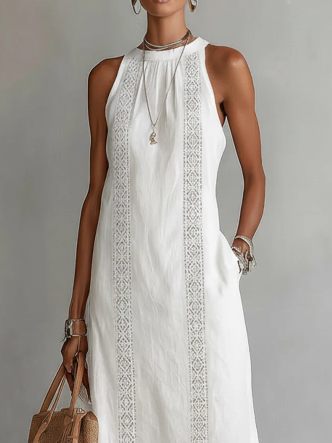 Chloe | Elegante Midi Zomerjurk
