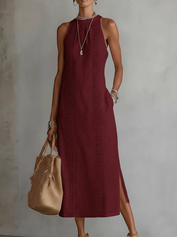 Chloe | Elegante Midi Zomerjurk