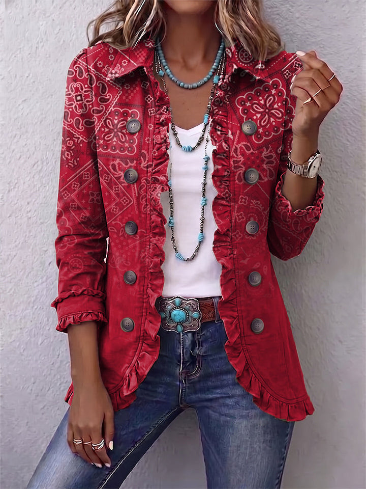 Leonie | Bohemian-Rimpeljack met Paisley-Ombre