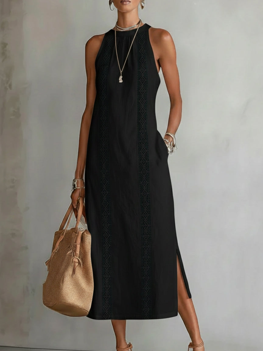 Chloe | Elegante Midi Zomerjurk