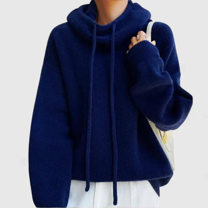 Jeanne | Comfortabele Gebreide Hoodie