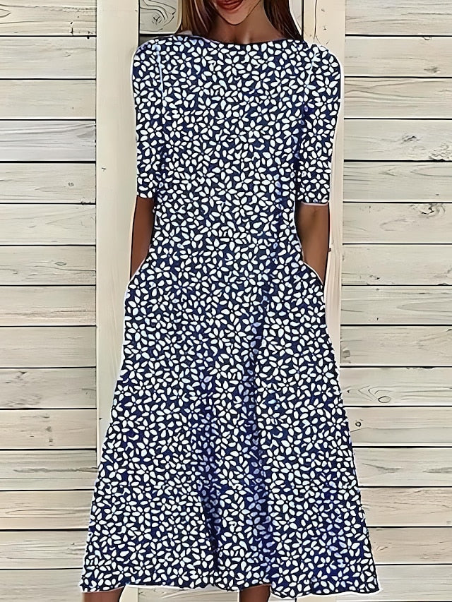 Annie | Jurk Coastal Bloom